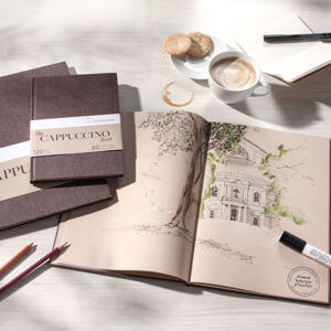 Hahnemühle The Cappuccino Sketchbook 120g 80pgs